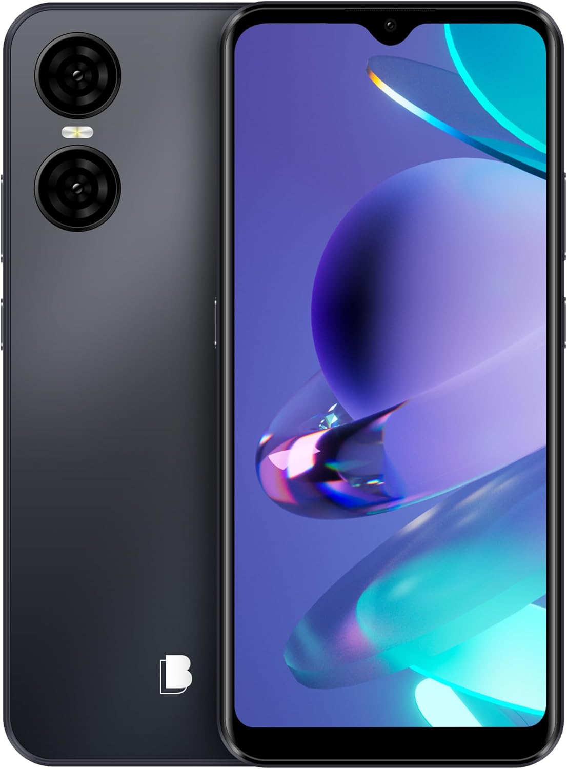 BLU G63 | 2023 | 3-Day Battery | Unlocked | 6.8 HD+ Display | 128GB+4GB | Dual 13MP Cam | US Version | Warranty | Black