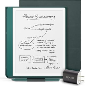 New Amazon Kindle Scribe Essentials Bundle (64GB) - Metallic Jade