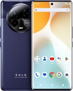 Bold K50 | 5G| 2024 | 3-Day Battery | Unlocked | 6.7 FHD+ 3D AMOLED | 256/8GB | Triple 64MP Camera | US Version | US Warranty | Purple