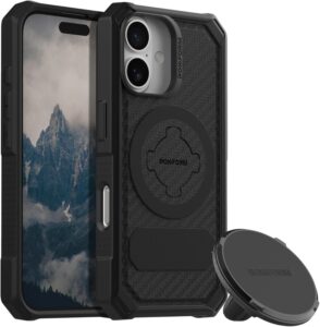 Rokform iPhone 16 Rugged Case + Dual Magnet Vent Mount