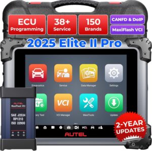 Autel MaxiSys Elite II Pro Scanner 2025 2-Yrs Free Update MS908S Pro II J2534