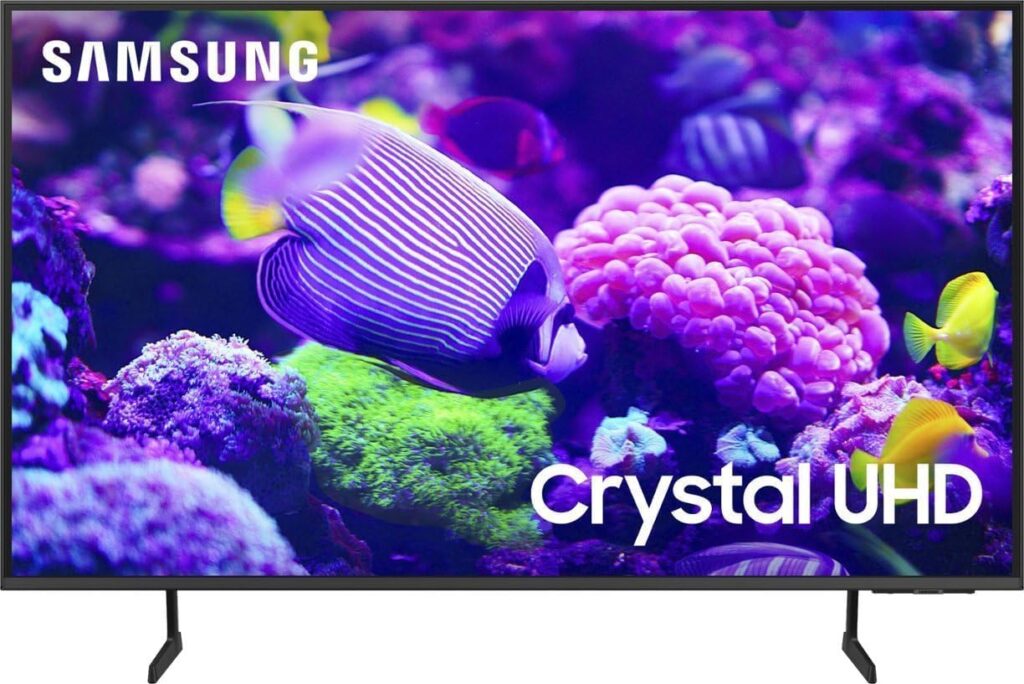SAMSUNG 65-Inch Class Crystal UHD 4K DU7200 Series HDR Smart TV (UN65DU7200, 2024 Model)
