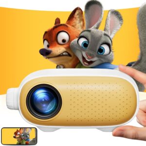 ARTSEA Mini Portable Projector for iPhone - HD 1080P Pico Movie Projector