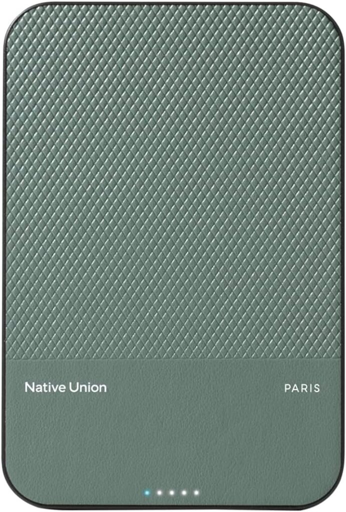 Native Union Re Classic Power Bank | MagSafe 5000mAh 15W - Slate Green