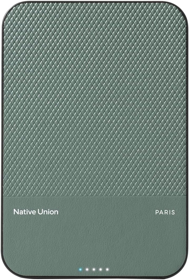 Native Union Re Classic Power Bank | MagSafe 5000mAh 15W - Slate Green