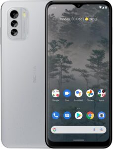 Nokia G60 5G | Android 14 | Dual SIM | 6/128GB | 6.58" | 50MP Cam | Ice Gray