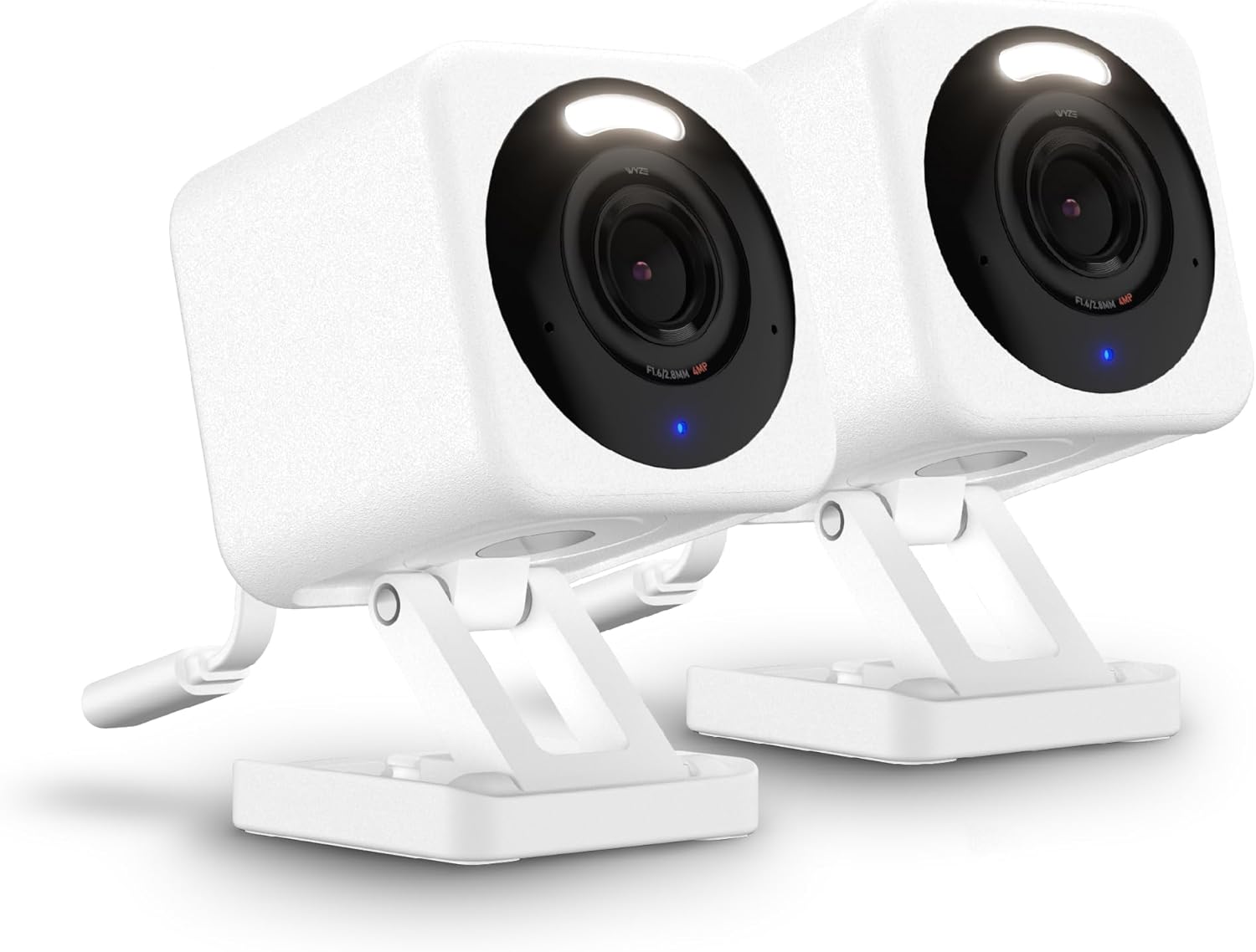 WYZE Cam v4, 2.5K WiFi Security Camera, Indoor/Outdoor, Pet/Baby Monitor, Motion Spotlight/Siren, Color Night Vision, 2-Way Audio, Alexa & Google
