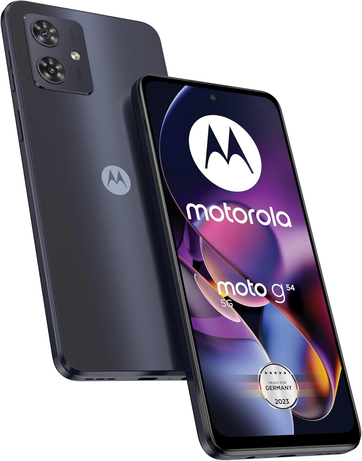 Motorola Moto G54 Dual-SIM 256GB 8GB RAM GSM Unlocked 5G (Midnight Blue) - International