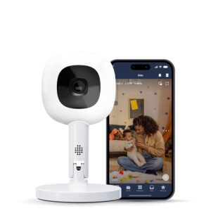 Nanit Pro Smart Baby Monitor & Flex Stand - 1080p Wi-Fi Camera, Sleep Tracker, 2-Way Audio, Notifications, Night Vision, Breathing Band