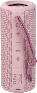 MIATONE Boombox Outdoor Portable Bluetooth Speaker Waterproof Pink Gift
