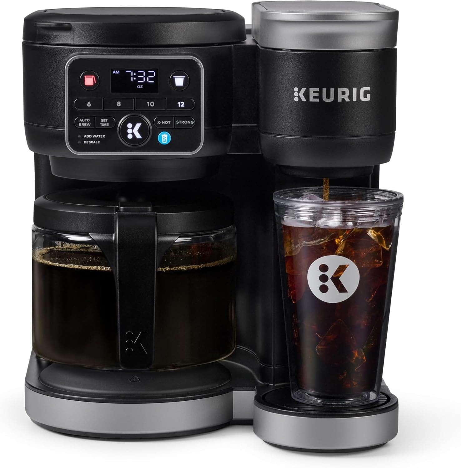 Keurig K-Duo Hot & Iced Single Serve & Carafe Coffee Maker, MultiStream