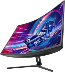 Sceptre 32-inch Curved Gaming Monitor 240Hz DisplayPort 165Hz HDMI FreeSync