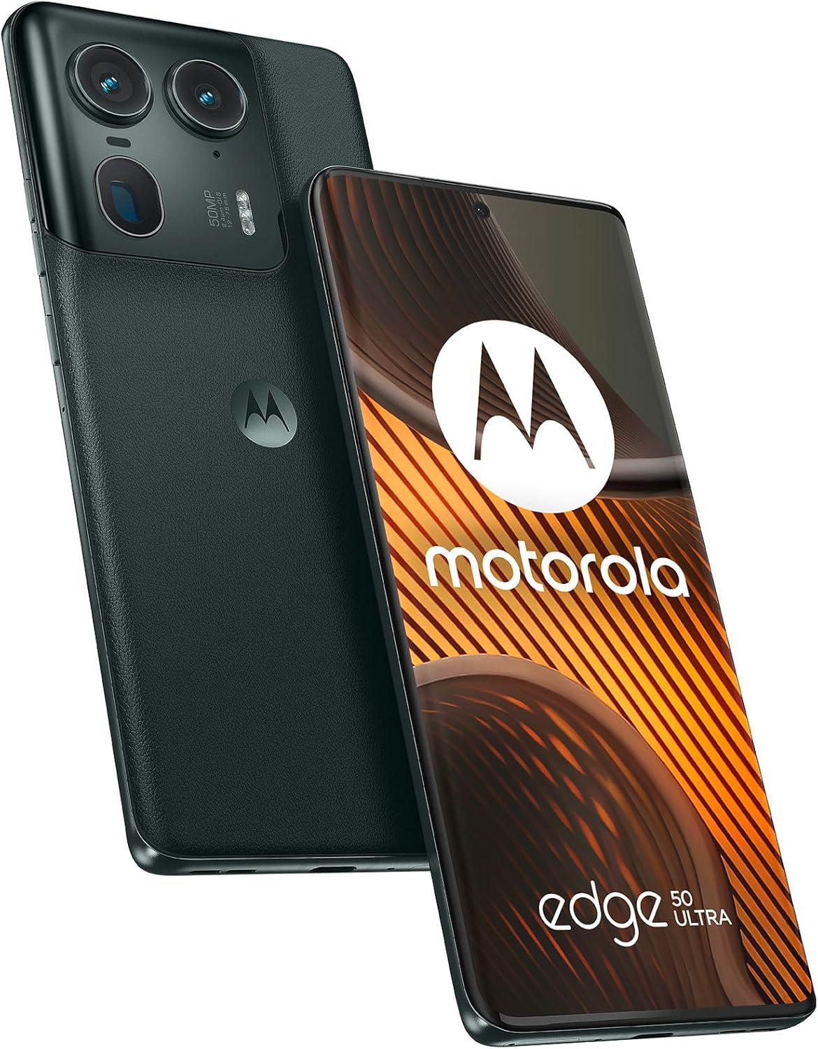 Motorola Edge 50 Ultra 5G | 1TB + 16GB RAM | Dual-SIM | GSM Unlocked | Android 14 | Forest Grey