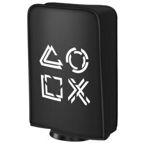 Wedorat PS5 Pro/PS5/PS5 Slim Dust Cover – Waterproof, Washable, Black