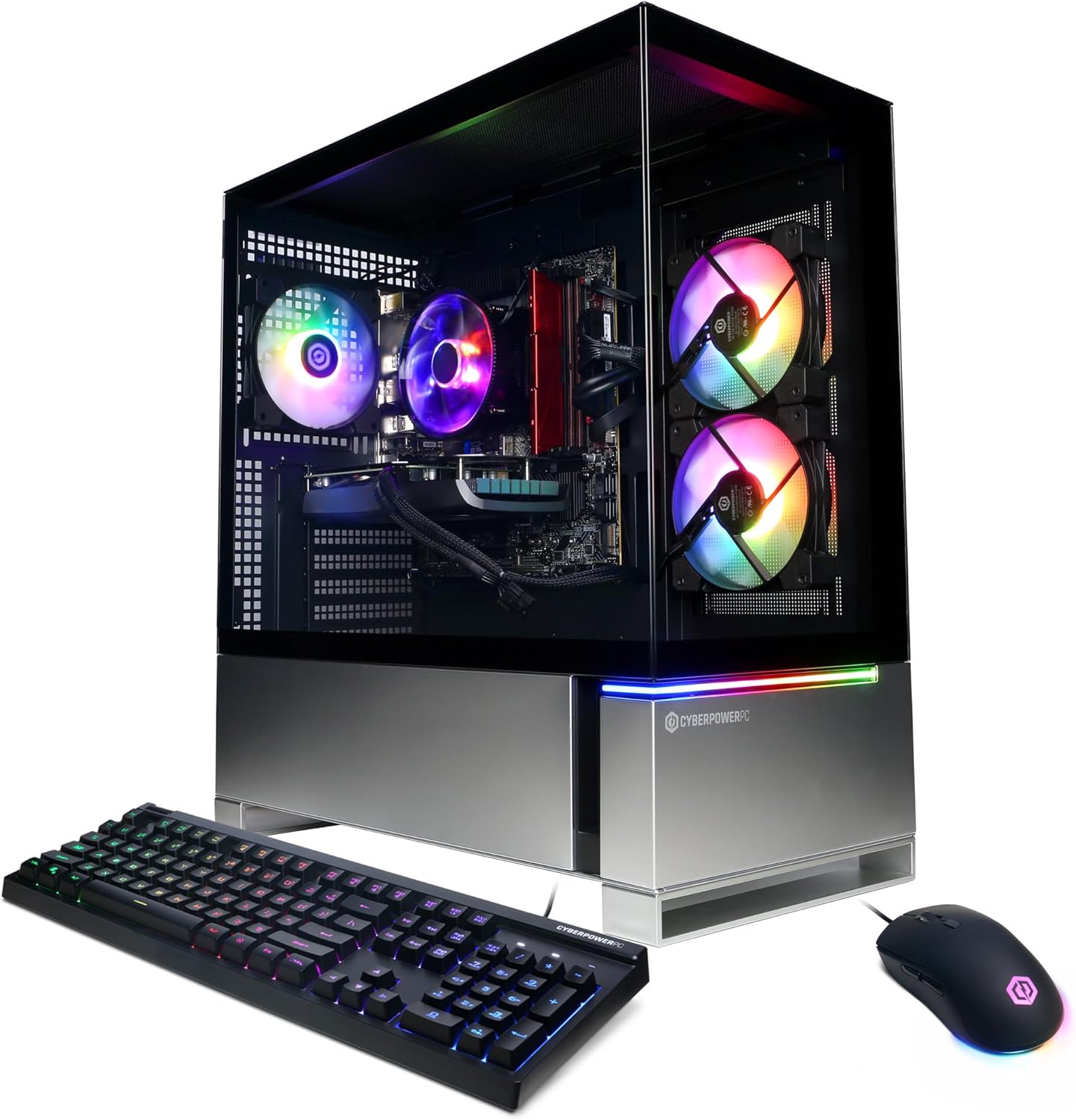 CyberPowerPC Gamer Xtreme VR Gaming PC, Intel i5-13400F, RTX 4060 8GB, 16GB DDR5, 1TB SSD, Win 11 (GXiVR8060A24)