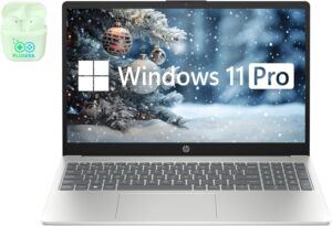 HP 15.6" FHD Laptop, 32GB RAM 1TB SSD, Intel i5, Win 11 Pro, Office, Earphones, Silver