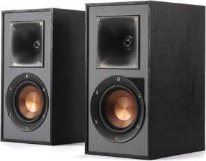 Klipsch R-41PM Powered Bookshelf Speaker, Black