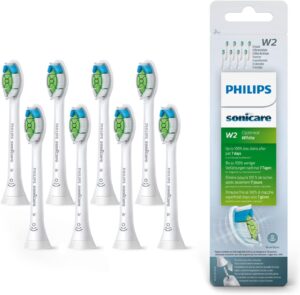 Philips Sonicare Whitening Brush Heads, 8 Pack (Compatible with All Handles)