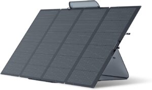 EF ECOFLOW 400W Portable Solar Panel, Foldable, Durable, Adjustable Kickstand, Waterproof IP68
