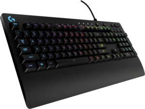 Logitech G213 Prodigy Gaming Keyboard, RGB Backlit, Spill-Resistant