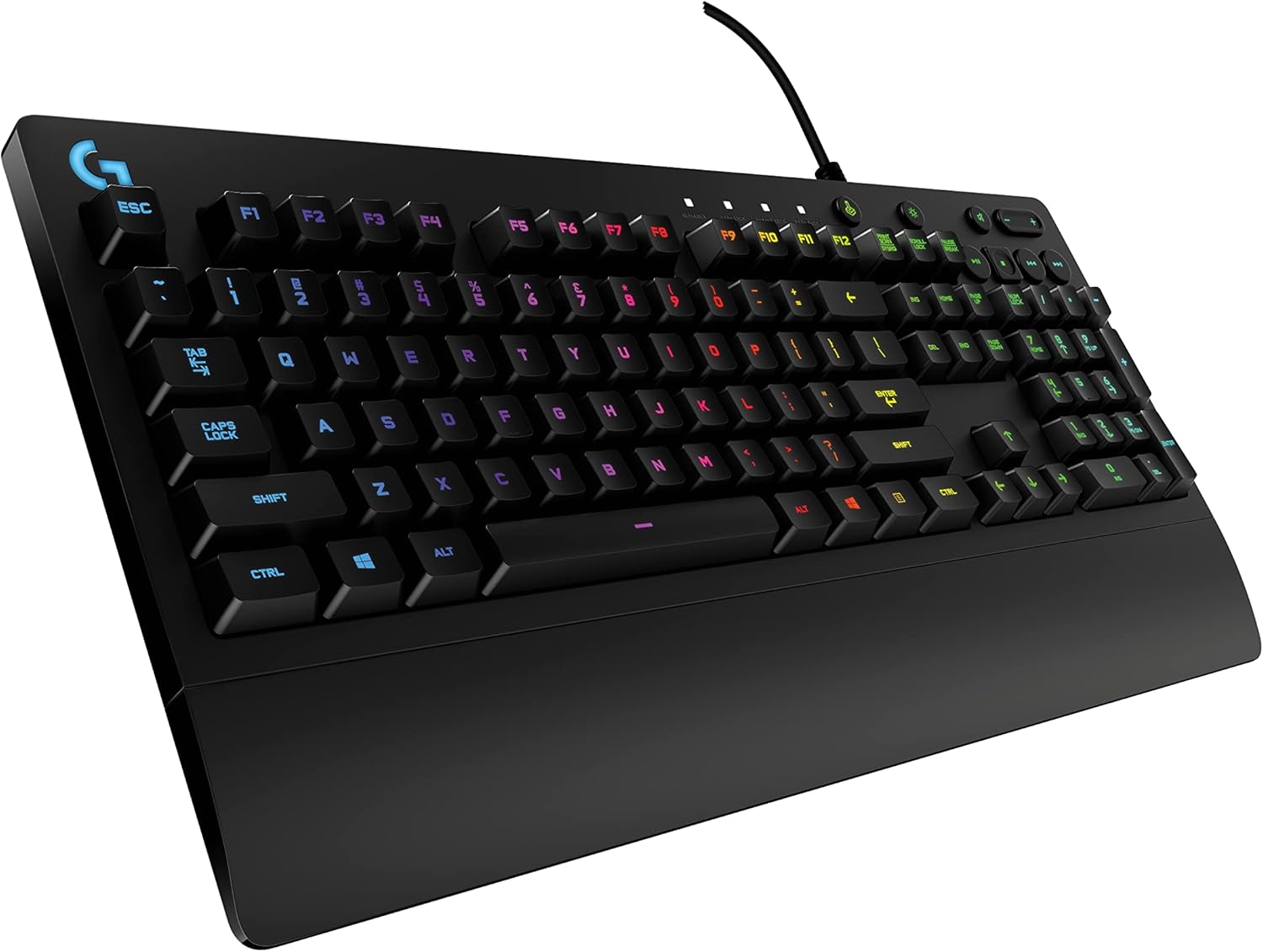 Logitech G213 Prodigy Gaming Keyboard, RGB Backlit, Spill-Resistant
