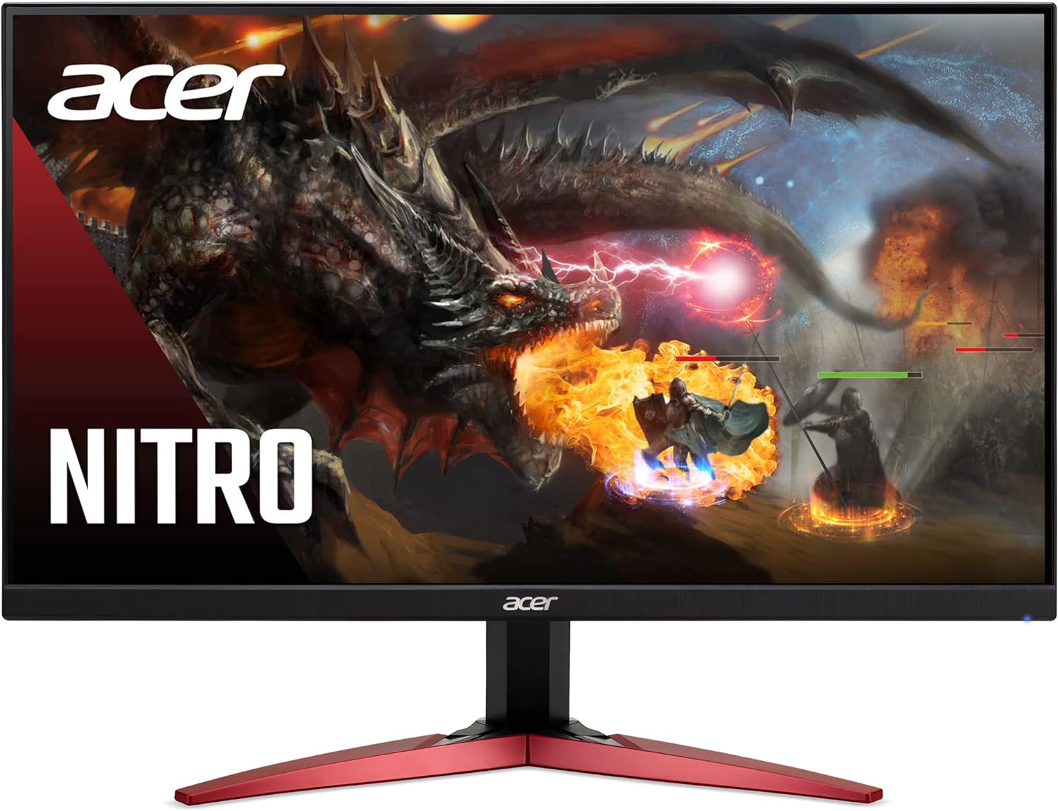 Acer Nitro KG241Y Sbiip 23.8" FHD 165Hz 1ms VA Gaming Monitor | FreeSync Premium