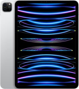 2022 Apple iPad Pro 11" Wi-Fi 128GB Silver (Renewed)