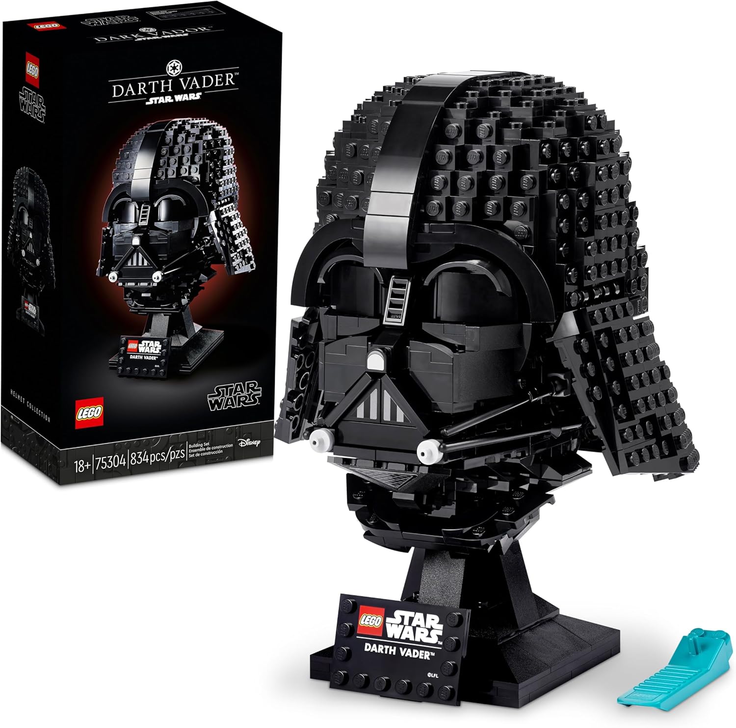 LEGO Star Wars Darth Vader Helmet 75304, Building Set for Adults, Collectible Gift