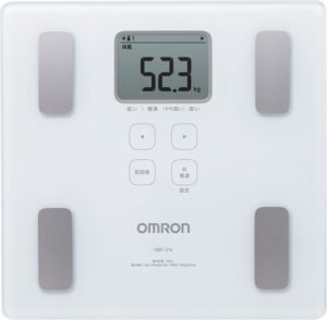 New! Omron Body Composition Scale HBF-214-W Japan