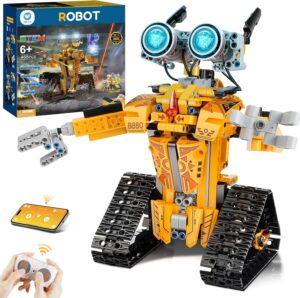 Sillbird STEM Robot Kit for Kids 8-12, APP-Controlled Building Toy Gift