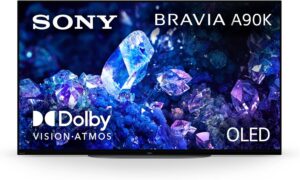 Sony 48" 4K Ultra HD BRAVIA XR OLED Smart Google TV XR48A90K, Black