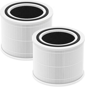 Here’s the rewritten text:  
LEVOIT Core 300 H13 HEPA Filter, 2 Pack, White, Core 300-RF, Core300-P, Core 300S/P