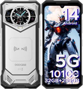 DOOGEE S200 5G Rugged Phone, 256GB+32GB, 10100mAh, Android 14, 100MP Camera