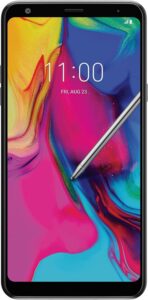 LG Stylo 5, 32GB, Unlocked, Aurora Black (Renewed)