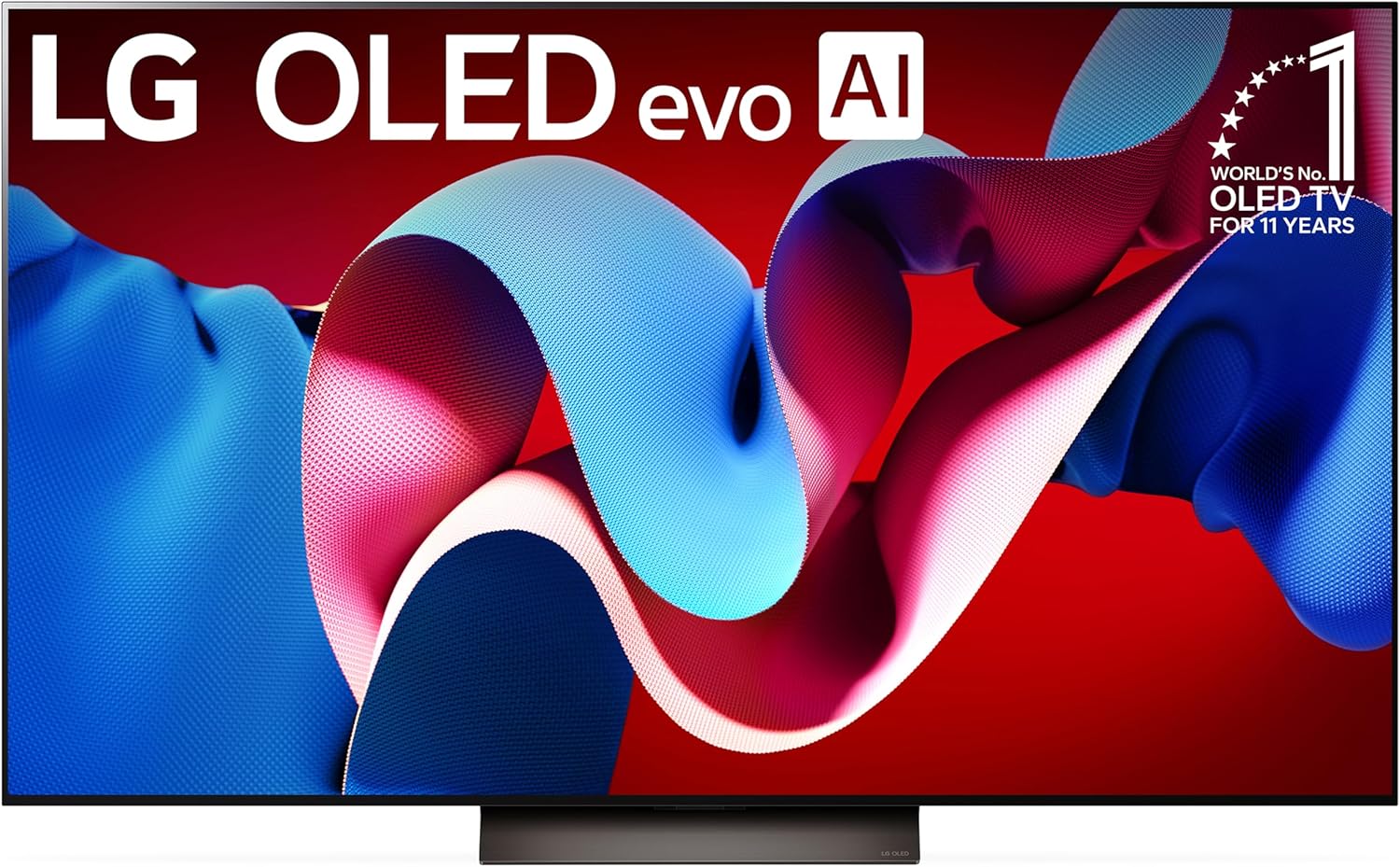 LG 65-Inch OLED evo C4 Series 4K Smart TV with Magic Remote, Alexa Built-in (OLED65C4PUA, 2024)