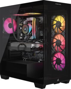 Corsair Vengeance a7400 Gaming PC: Ryzen 7 7800X3D, RTX 5080, 32GB DDR5, 2TB SSD