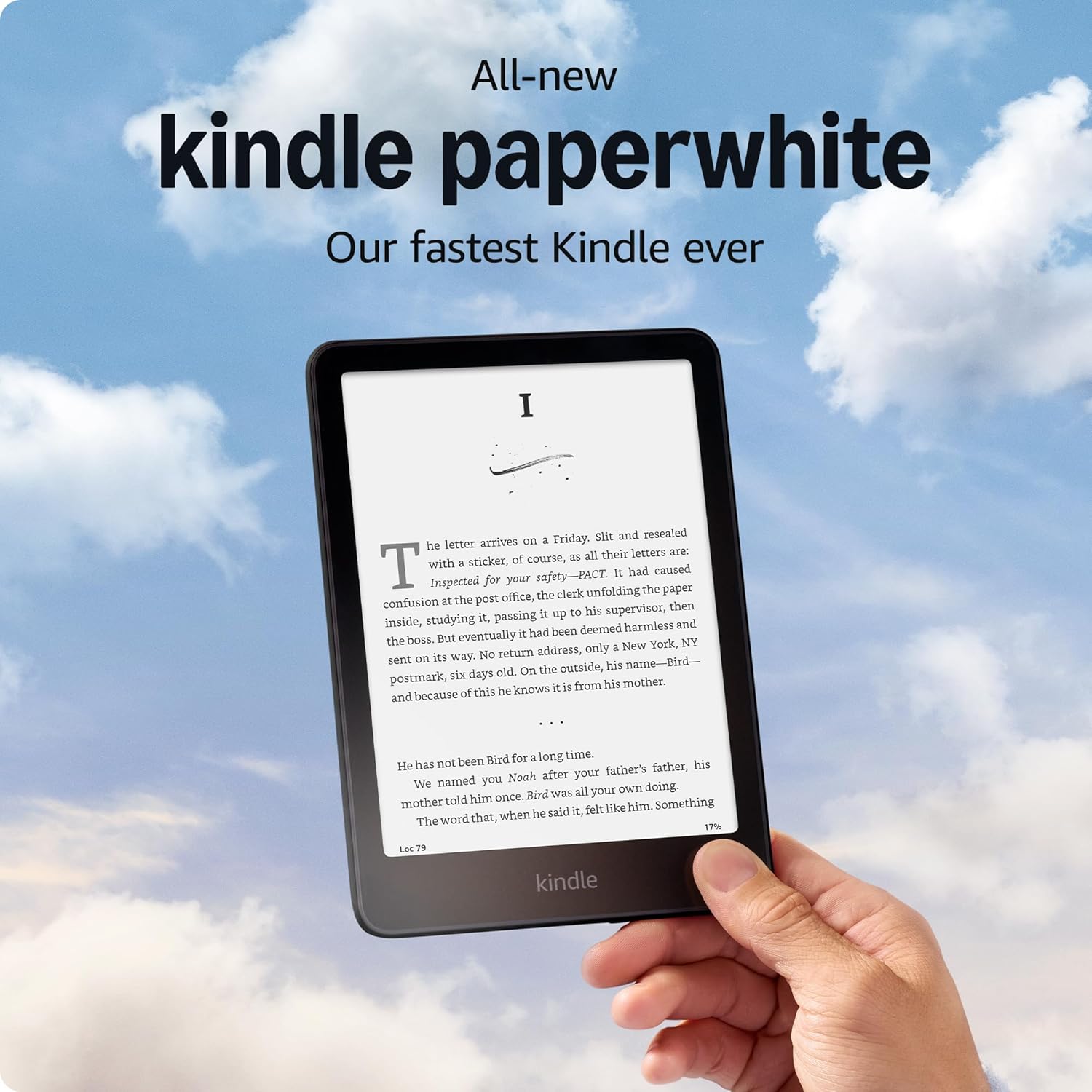 All-new Amazon Kindle Paperwhite (16 GB) Our fastest Kindle ever, with new 7" glare-free display and weeks of battery life Black