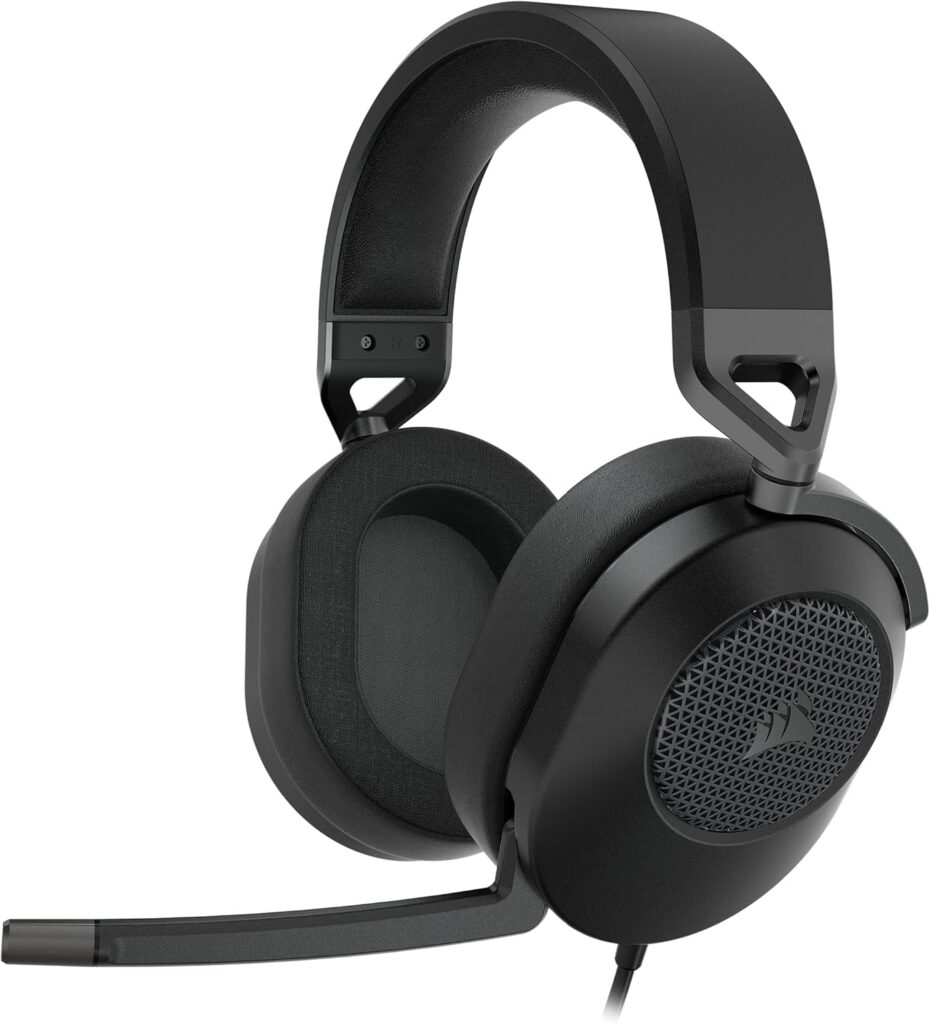 CORSAIR HS65 SURROUND Gaming Headset Dolby Atmos SonarWorks iCUE PC Mac PS5 Xbox