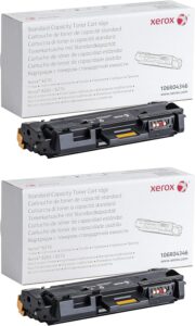 Xerox B205/B210/B215 Black Toner Cartridge 2-Pack - 106R04346