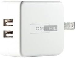 [UL Listed] OMNIHIL Wall Charger+10FT USB-A-to-C Cable for Denon PerL Pro Earbuds