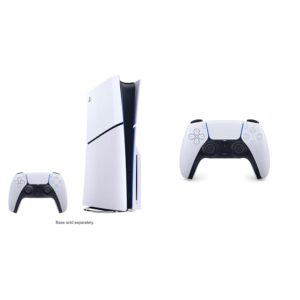 PlayStation5 Slim + DualSense Wireless Controller - White Bundle