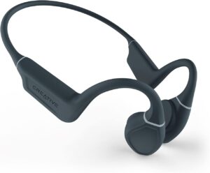 Creative Outlier Free Wireless Bone Conduction Headphones – Bluetooth 5.3, IPX5, Multipoint, 10H Battery, Built-in Mic
