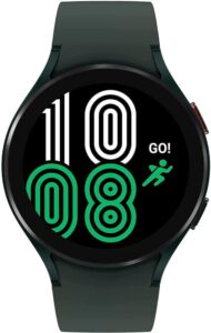 Samsung Galaxy Watch 4 44MM SM-R870 Aluminum GPS Only Green (Renewed)