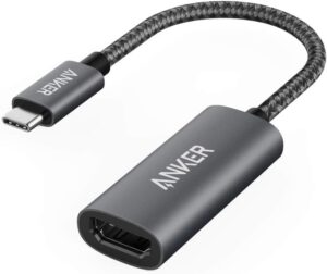 Anker USB C to HDMI Adapter (4K@60Hz) for MacBook, XPS, Thunderbolt 3