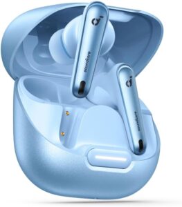 Soundcore by Anker Liberty 4 NC Wireless Earbuds, 98.5% Noise Cancelling, Hi-Res Sound, 50H Battery (Renewed)