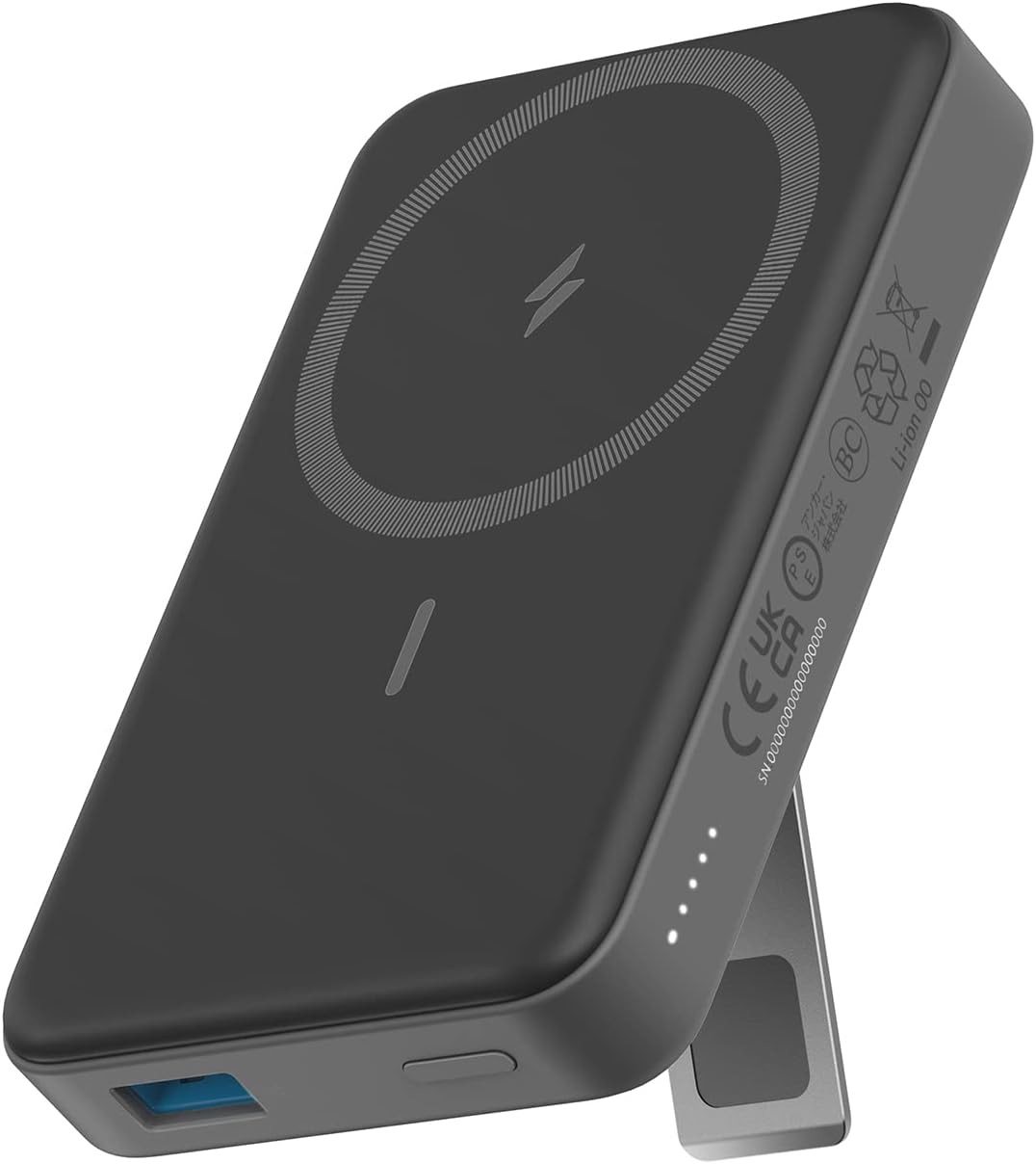 Anker 633 Magnetic Battery, 10,000mAh Foldable Wireless Charger, 20W USB-C PD Power Bank