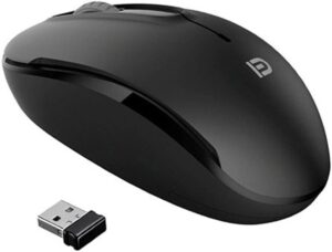 MiraCase Comfortable 2.4GHz Silent Wireless Mouse | 1600 DPI | 30ft Range | Black