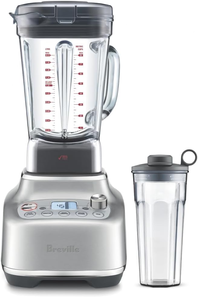 Breville BBL920BSS Super Q Blender, Brushed Stainless Steel