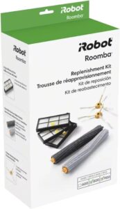 iRobot Roomba 800 & 900 Series Replenishment Kit - 3 Filters, 2 Side Brushes, 1 Rubber Brushes