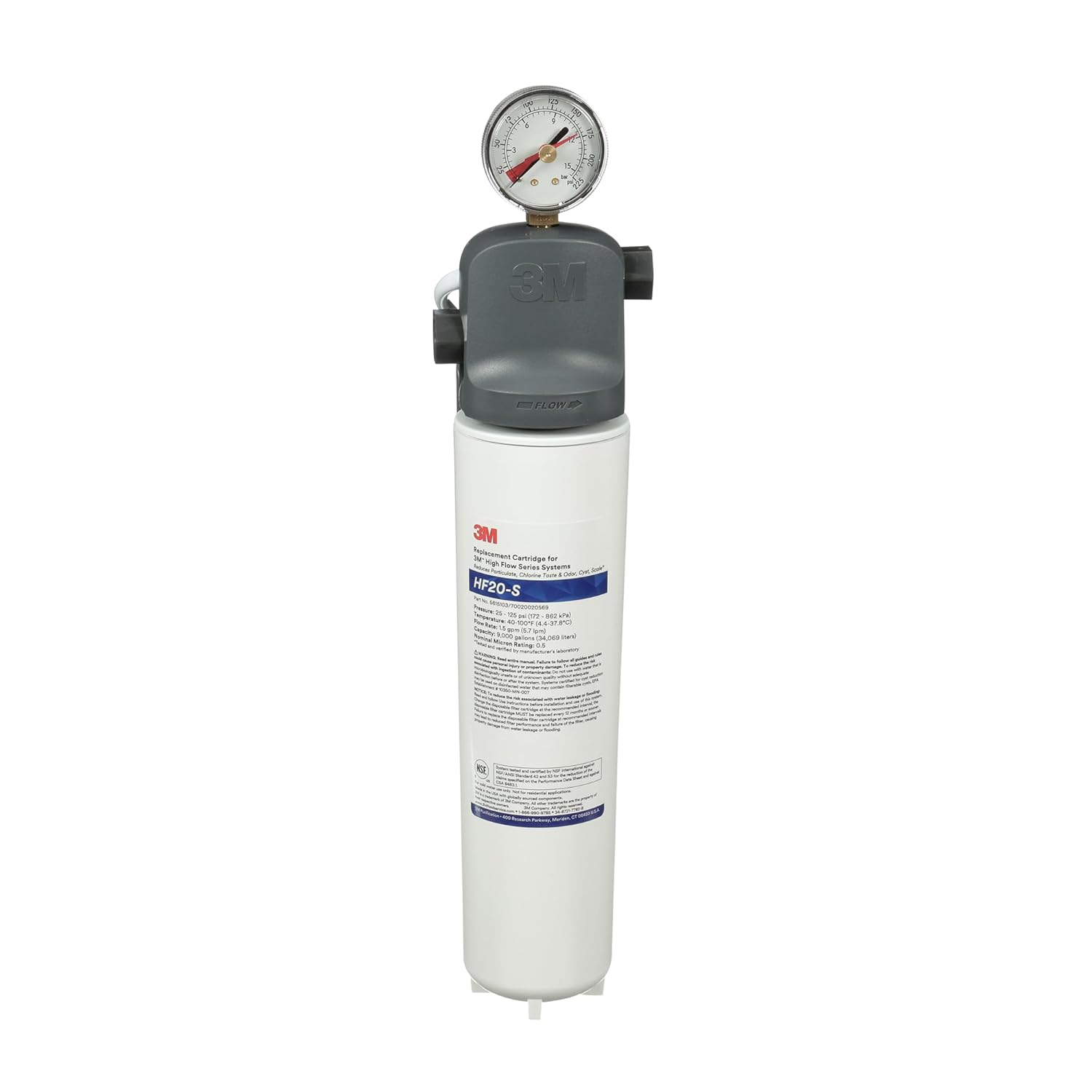 Here’s the rewritten text:  
3M ICE120-S Commercial Ice Maker Water Filter, Reduces Sediment, Chlorine, Microplastics, Cysts, Scale, 1.5 GPM, 9K Gal  
(Kept under 60 characters for SEO while maintaining key product details.)